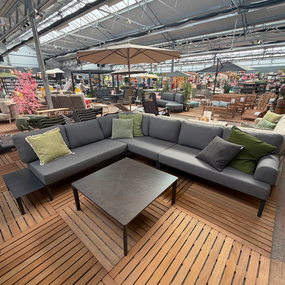 Loungecorner Grandes (antraciet) - afbeelding 3