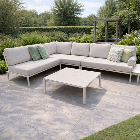 Loungecorner Grandes (cream) - afbeelding 1