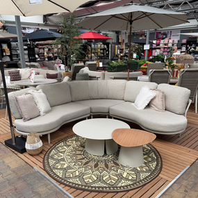 Loungecorner Jullietta (cream) - afbeelding 3