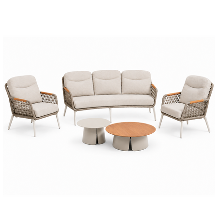 Loungeset Djenna (cream) - afbeelding 2