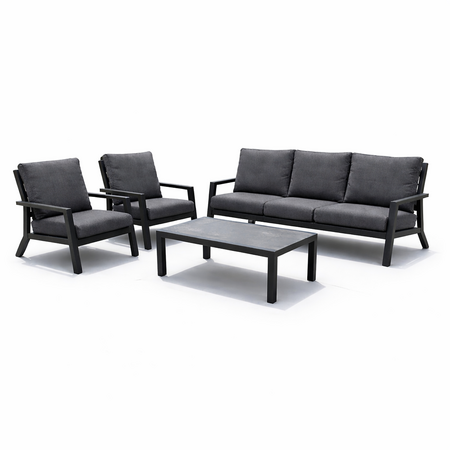 Loungeset Larissa met 3-zitsbank