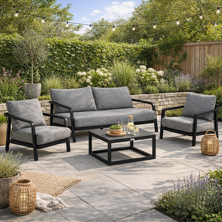 Loungeset Pep Charcoal 2 zits Tierra Outdoor