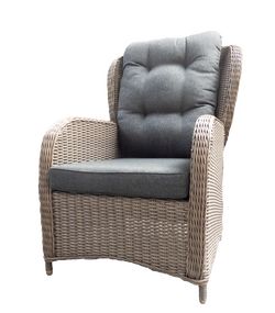 Loungestoel Gardolo (Off white)