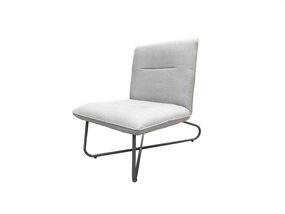 Loungestoel Portera Lichtgrijs