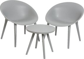 Marbella bistroset Lichtgrijs - afbeelding 1