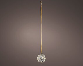 Kerstbal Helder LED Warm wit (ø14cm) - afbeelding 3