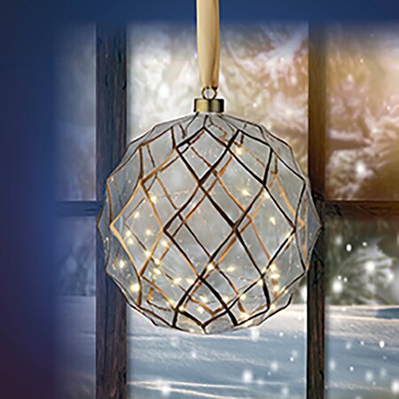 Kerstbal Helder LED Warm wit (ø20cm) - afbeelding 4