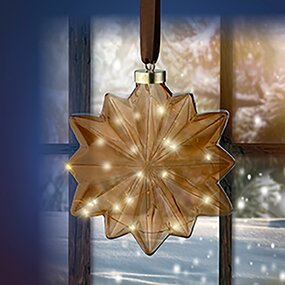 Bloem Bruin LED Warm wit (19x19cm) - afbeelding 4