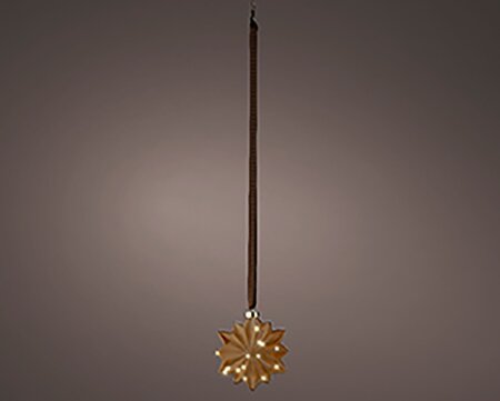 Bloem Bruin LED Warm wit (19x19cm) - afbeelding 3