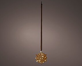 Bloem Bruin LED Warm wit (19x19cm) - afbeelding 3