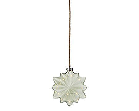 Bloem Groen LED Warm wit (19x19cm) - afbeelding 2