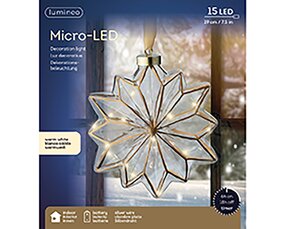 Bloem Helder LED Warm wit (19x19cm) - afbeelding 4