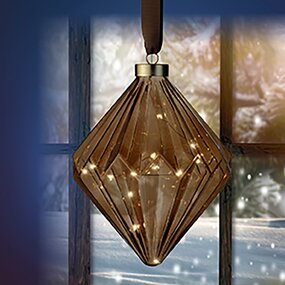 Diamant Bruin LED Warm wit (ø16) - afbeelding 4