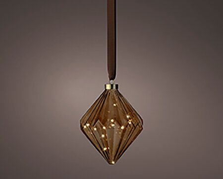 Diamant Bruin LED Warm wit (ø16) - afbeelding 3