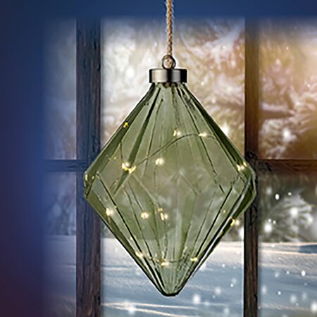 Diamant Groen LED Warm wit (ø16) - afbeelding 4