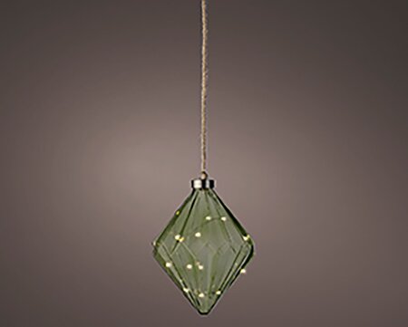 Diamant Groen LED Warm wit (ø16) - afbeelding 3