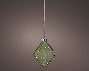 Diamant Groen LED Warm wit (ø16) - afbeelding 3