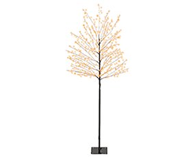 Boom PVC Verlicht LED Klassiek warm H150cm - afbeelding 3