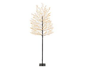 Boom PVC Verlicht LED Klassiek warm H180cm - afbeelding 3