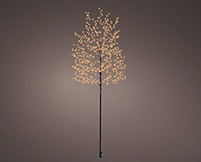 Boom PVC Verlicht LED Klassiek warm H180cm - afbeelding 3