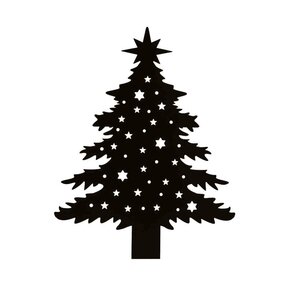 Muurhanger kerstboom LED - afbeelding 3