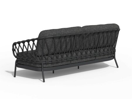 Natal Lounge 3-Seater Charcoal - afbeelding 2