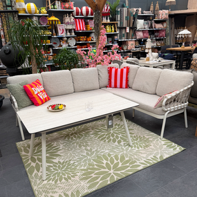 Natal lounge diningset creme wit - afbeelding 3