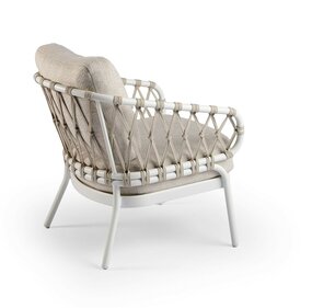 Natal Low Dining Chair Creme White - afbeelding 2