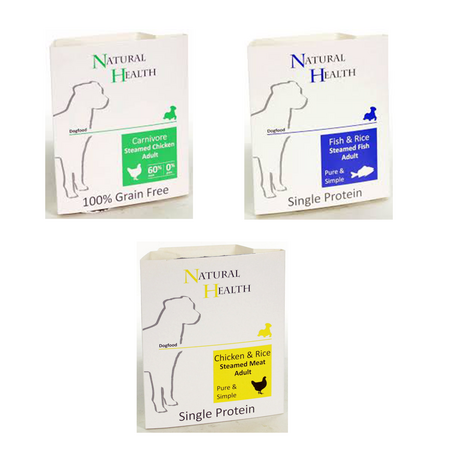 Natural Health steamed 395gr