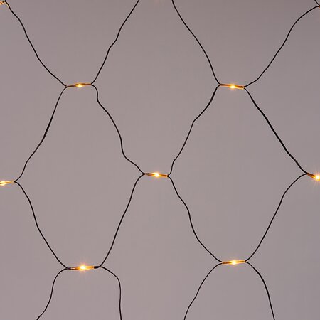Netverlichting Draad Zwart 200x200cm LED Classic - afbeelding 2
