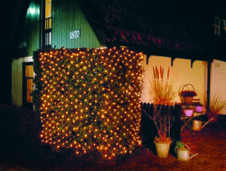 Net verlichting Warm wit (200x140 cm) - afbeelding 3