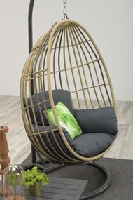 Panama hangstoel naturel - afbeelding 6