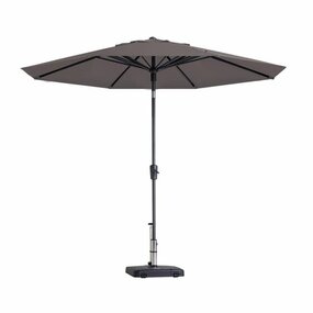 Parasol paros II taupe d300cm