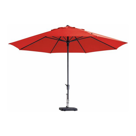 Parasol timor luxe d400cm brick rd