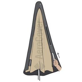 Parasolhoes H215x30/40 - afbeelding 2