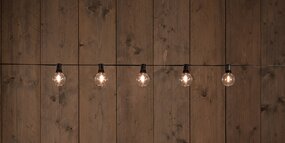 Partylights helder 4x4cm LED classic 5m