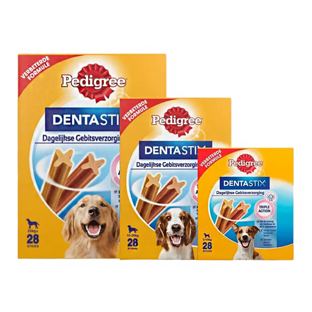 Pedigree Dentastix Multipack Mini, Medium en Maxi