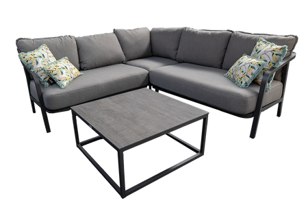 Pep loungecorner charcoal - afbeelding 1