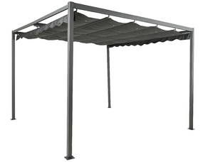 Pergola pes l300b300h220c antraciet - afbeelding 1