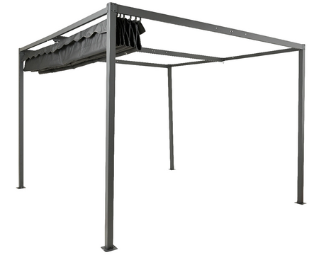 Pergola pes l300b300h220c antraciet - afbeelding 2