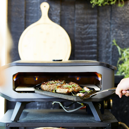 Pizza oven gas 13inch+thermometer - afbeelding 2