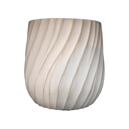 Pot Vesta wit d22h22