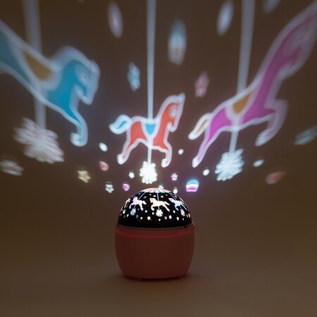 Projector Carousel 13x11.5cm roze - afbeelding 4