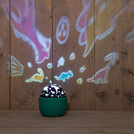 Projector Dinos 13x11.5cm Groen - afbeelding 2