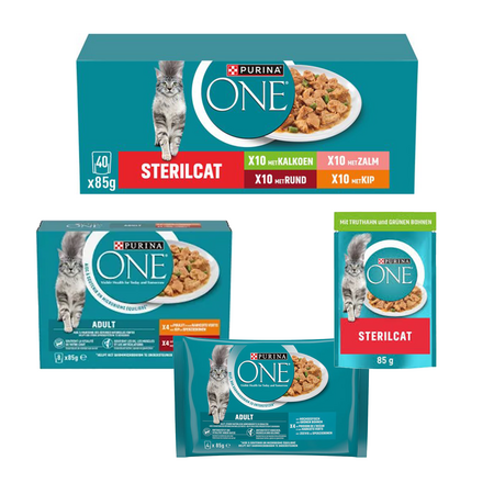 Purina One pouch vanaf,