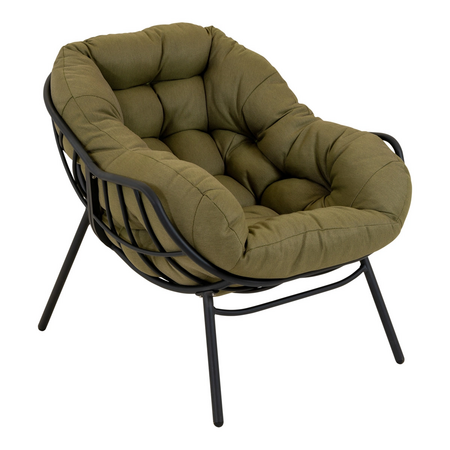 Relaxstoel Cozy aluminium beige