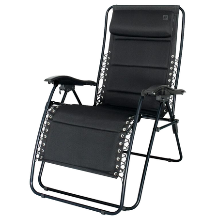Relaxstoel tarente zwart - afbeelding 1