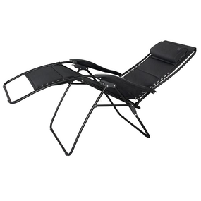 Relaxstoel tarente zwart - afbeelding 2