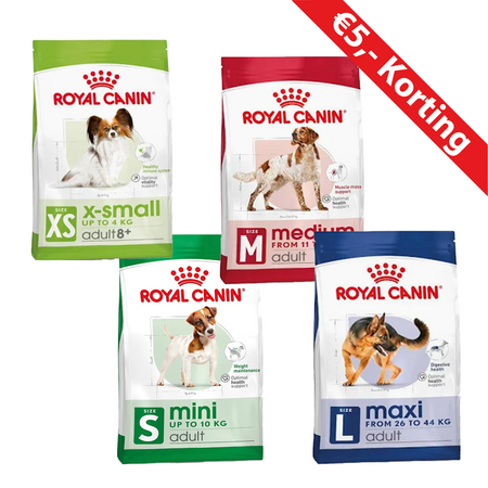 Royal Canin Size Health Nutrition 3-4 kg vanaf,