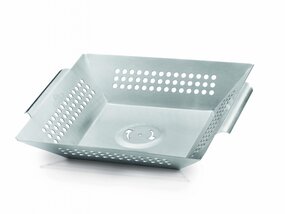 Rvs gevogeltehouder en wok - afbeelding 2